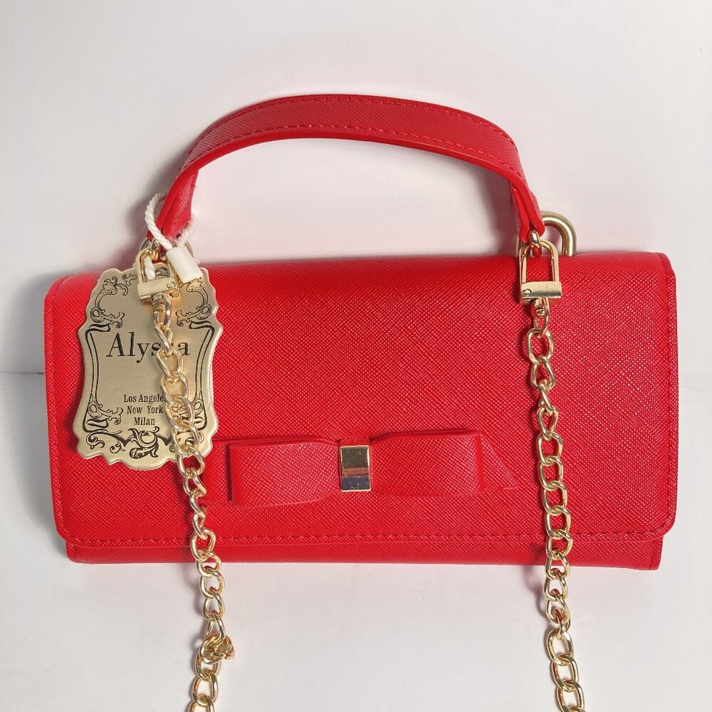 Alyssa Red Crossbody Wallet/Purse